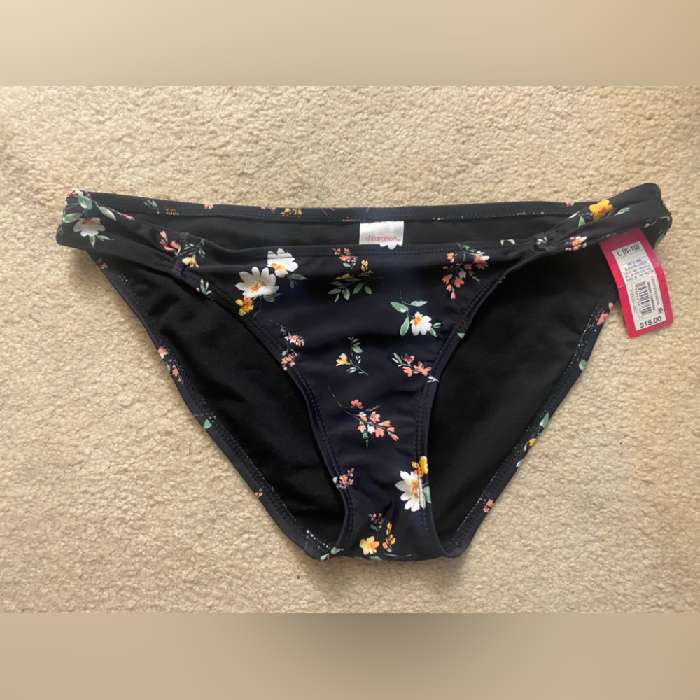 floral hipster bikini bottoms